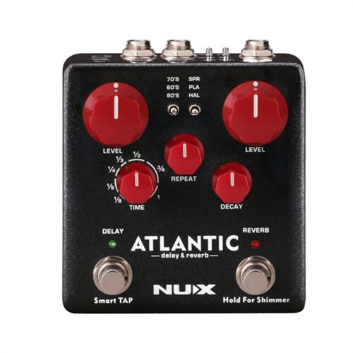 Phơ Guitar Nux NDR-5 Atlantic (Delay Reverb Pedal)